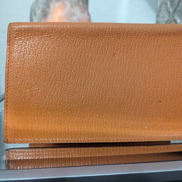 Authentic Hermes checkbook case - Picture 3 of 4